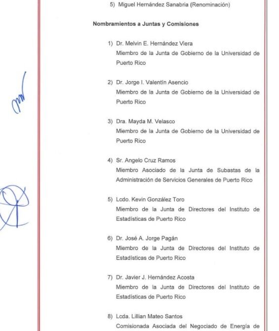Angelo Cruz - alcalde Ceiba - nominado a la Junta de Subastas - septiembre 16 2020